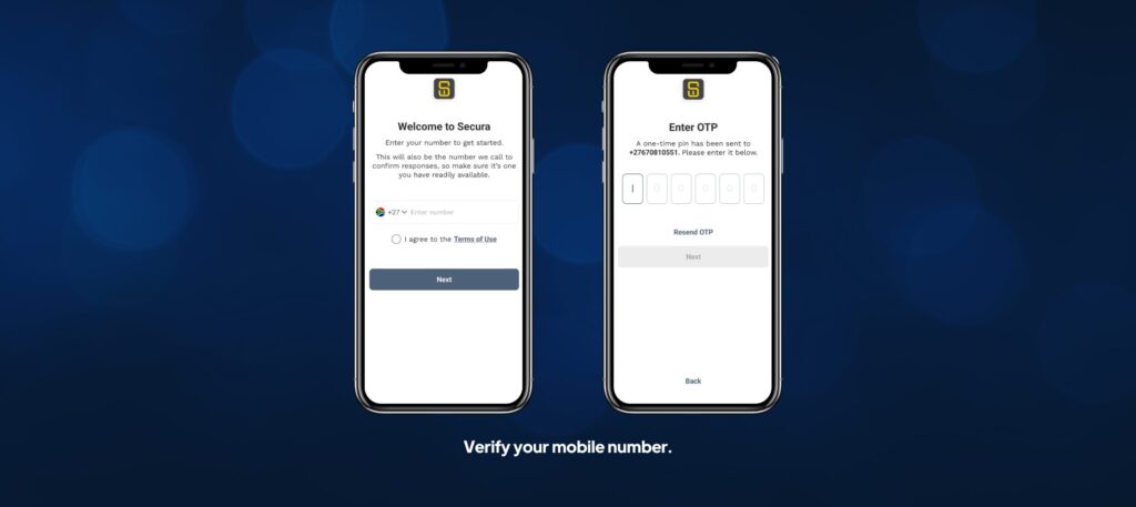 Step 3: Verify your mobile number